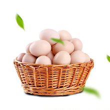庞氏农林农家白壳土鸡蛋50个/箱
