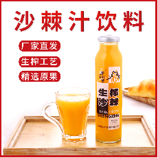 吕梁野山坡沙棘汁300ml*8瓶（玻璃瓶）